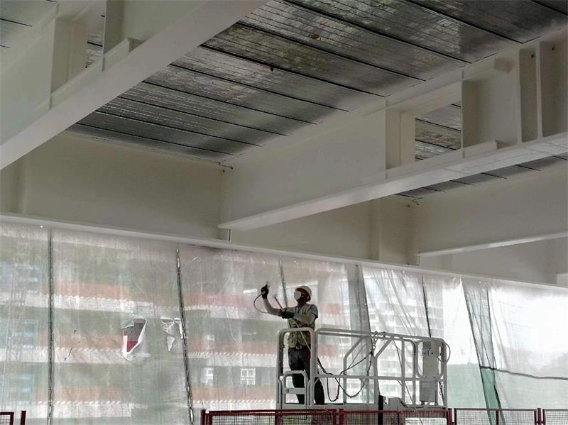 临沂防腐喷漆厂家分享厂房彩钢瓦翻新的艺术